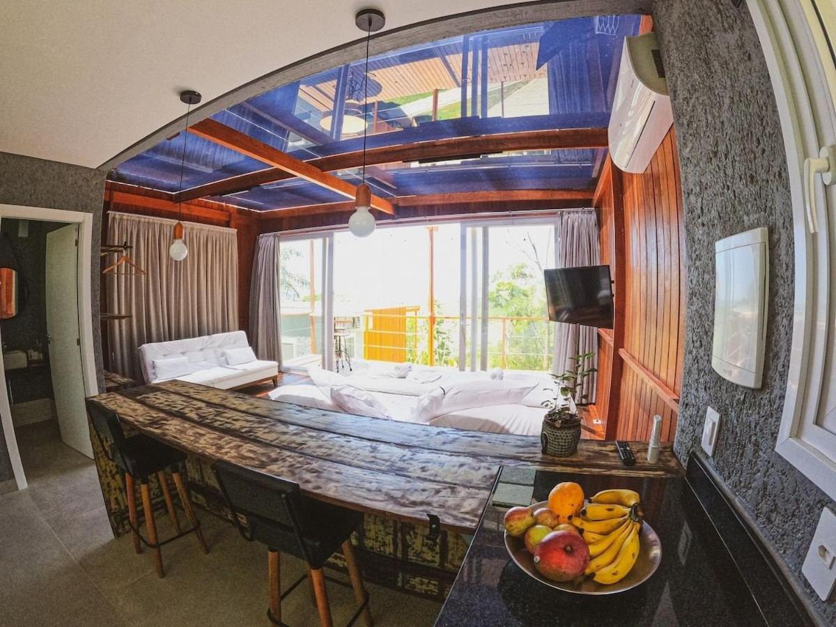 Casa De Vidro Alto Padrao - Hospedar Com Proposito Villa Florianópolis Eksteriør bilde