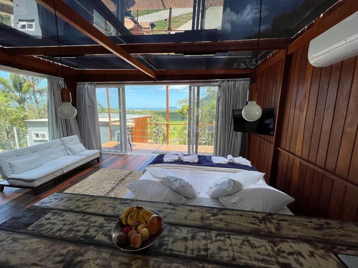 Casa De Vidro Alto Padrao - Hospedar Com Proposito Villa Florianópolis Eksteriør bilde
