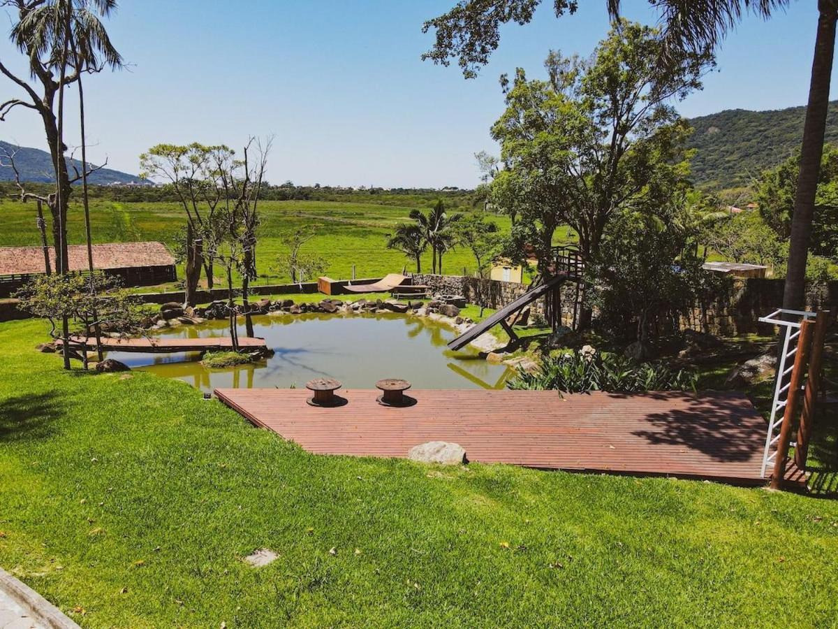 Casa De Vidro Alto Padrao - Hospedar Com Proposito Villa Florianópolis Eksteriør bilde