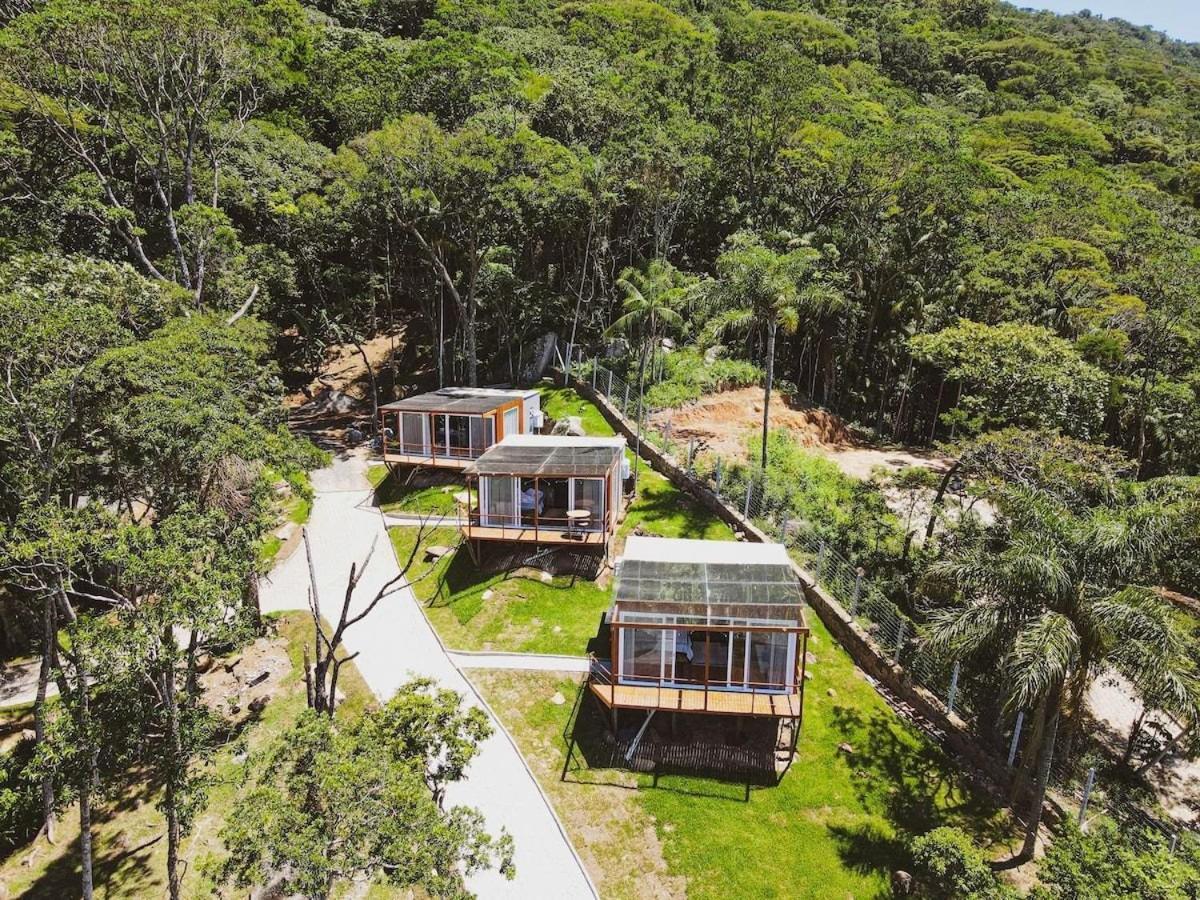 Casa De Vidro Alto Padrao - Hospedar Com Proposito Villa Florianópolis Eksteriør bilde