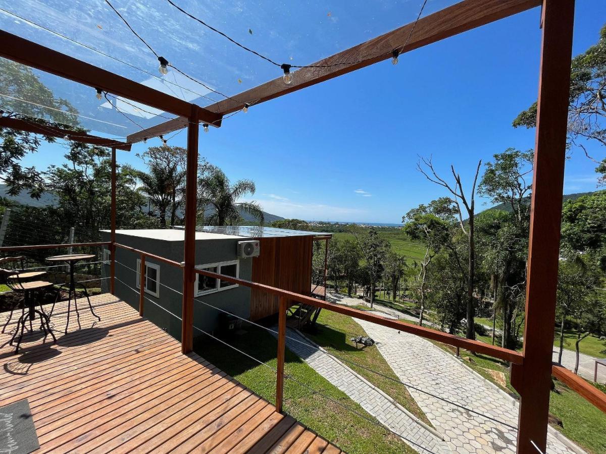 Casa De Vidro Alto Padrao - Hospedar Com Proposito Villa Florianópolis Eksteriør bilde