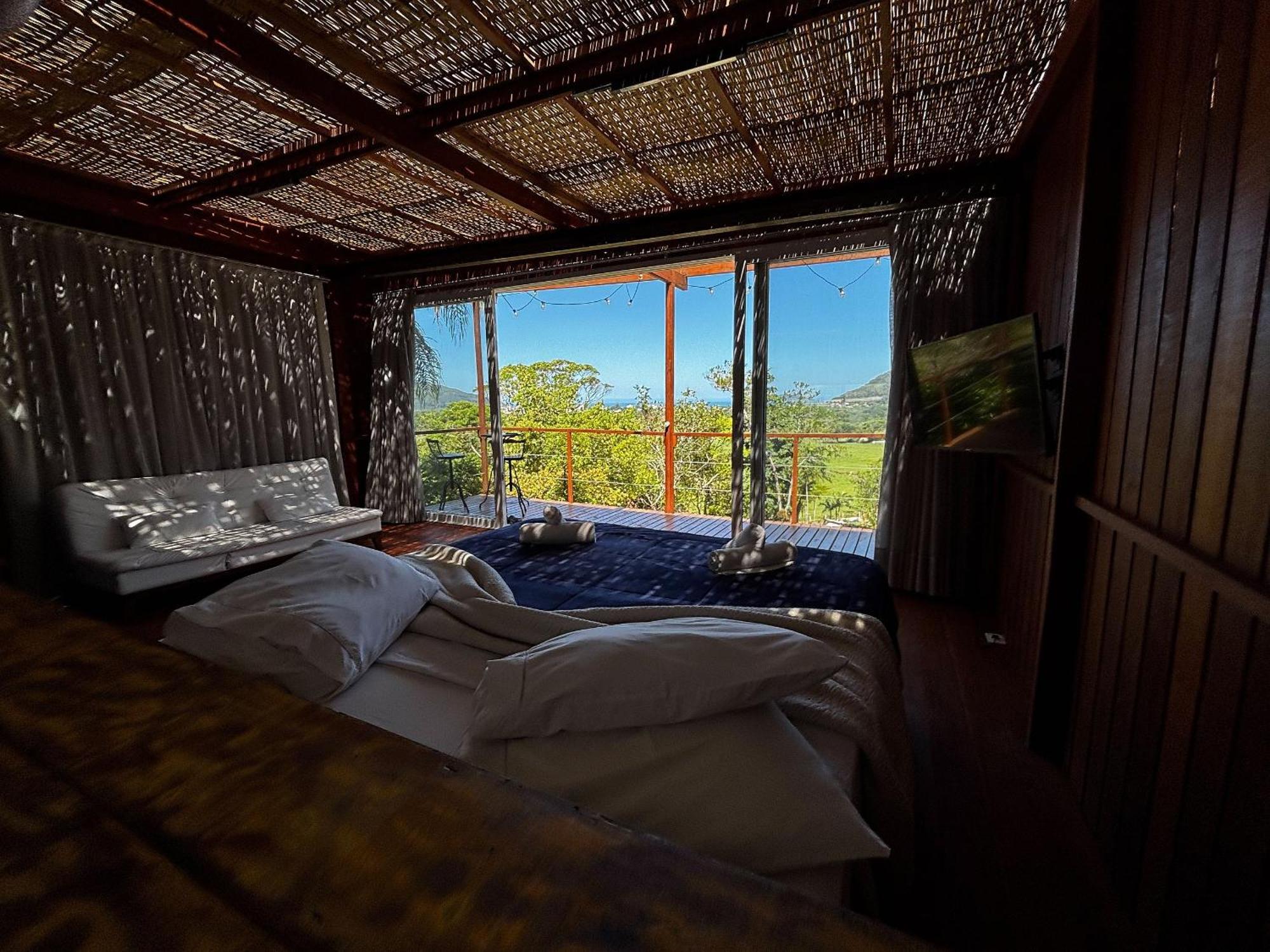 Casa De Vidro Alto Padrao - Hospedar Com Proposito Villa Florianópolis Eksteriør bilde