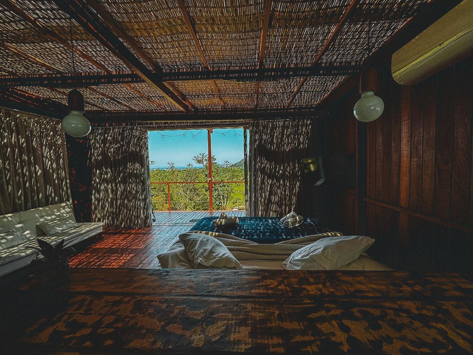 Casa De Vidro Alto Padrao - Hospedar Com Proposito Villa Florianópolis Eksteriør bilde
