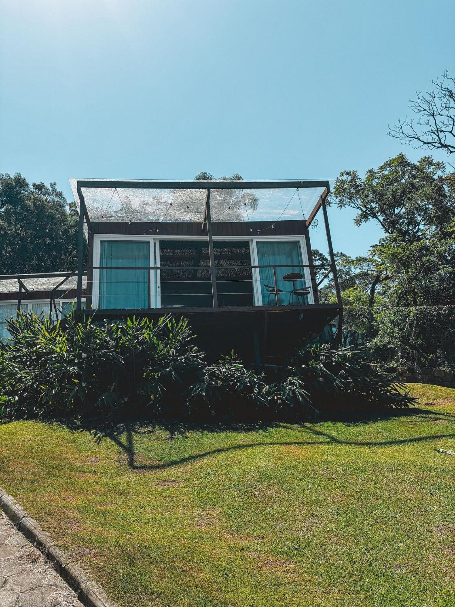 Casa De Vidro Alto Padrao - Hospedar Com Proposito Villa Florianópolis Eksteriør bilde